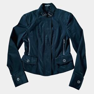 Express Black Moto Jacket Size 4 Women